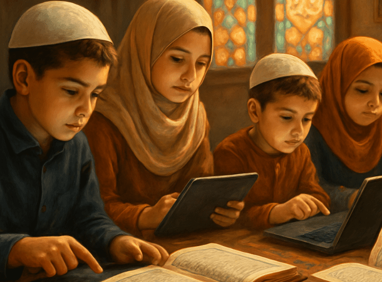 quran revsion with family support