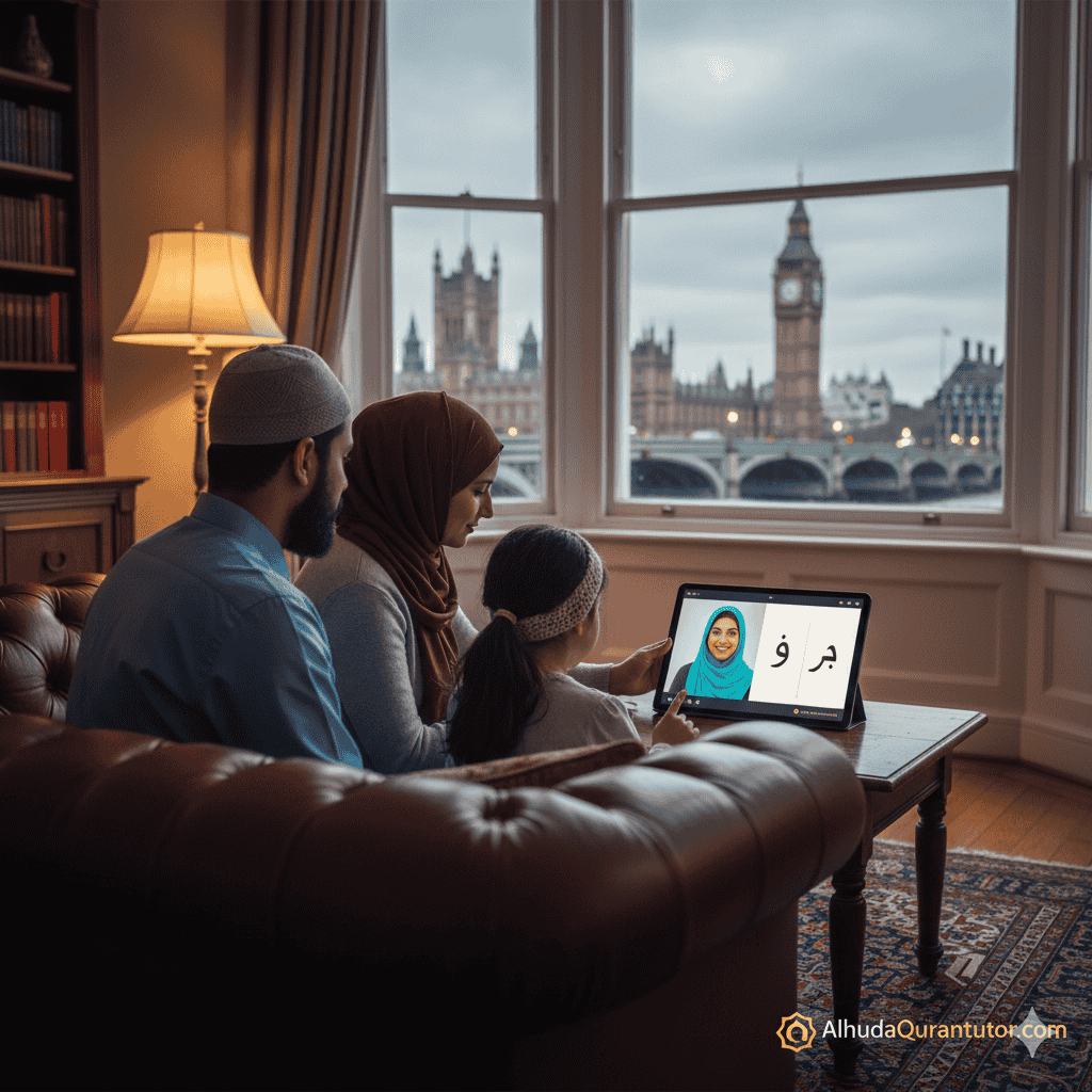 ritish student in online quran classes uk learning Arabic