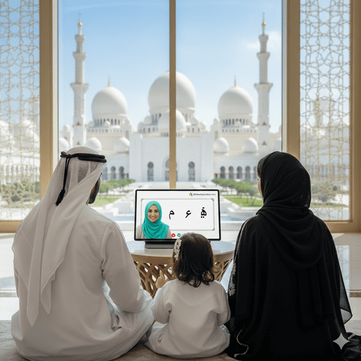 Dubai and Abu Dhabi for online Quran classes.