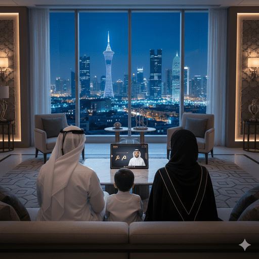 Qatari family in Doha and Al Rayyan for online Quran classes